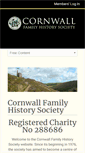 Mobile Screenshot of cornwallfhs.com